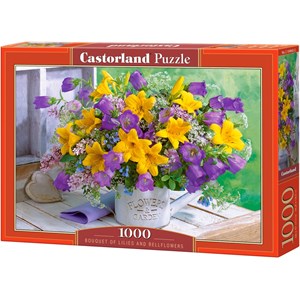 Castorland (C-104642) - "Flowers & Garden" - 1000 Teile Puzzle