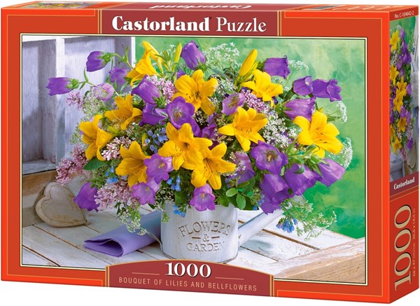 Castorland (C-104642) - "Flowers & Garden" - 1000 Teile Puzzle