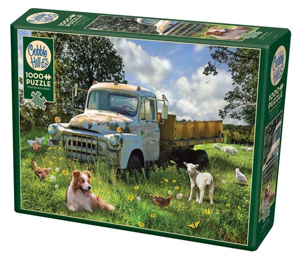 Cobble Hill (80259) - Greg Giordano: "Sheep Field" - 1000 Teile Puzzle