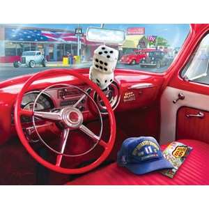 SunsOut (37133) - Greg Giordano: "American Car" - 1000 Teile Puzzle