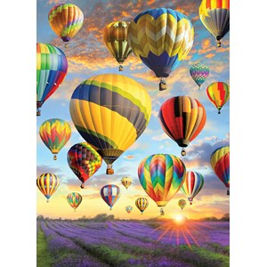 Cobble Hill (80025) - Greg Giordano: "Hot Air Balloons" - 1000 Teile Puzzle
