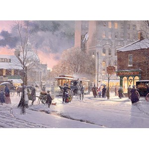 Cobble Hill (80208) - Douglas Laird: "Winter Flurry" - 1000 Teile Puzzle