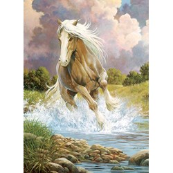 Cobble Hill (80279) - Douglas Laird: "River Horse" - 1000 Teile Puzzle