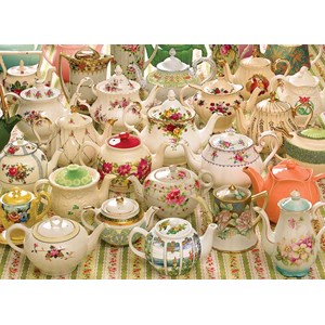 Cobble Hill (80281) - "Teapots Too" - 1000 Teile Puzzle
