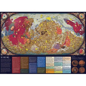 Cobble Hill (80287) - Eleanor Lutz: "The Planet Mars" - 1000 Teile Puzzle