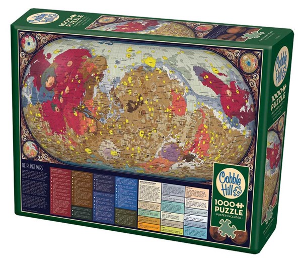 Cobble Hill (80287) - Eleanor Lutz: "The Planet Mars" - 1000 Teile Puzzle