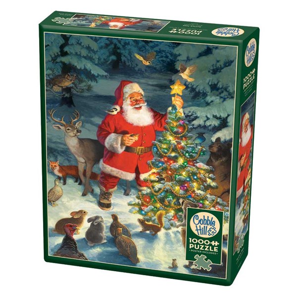 Cobble Hill (80292) - "Santa's Tree" - 1000 Teile Puzzle