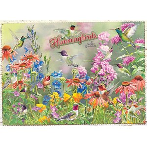 Cobble Hill (80270) - Susan Bourdet: "Hummingbirds" - 1000 Teile Puzzle
