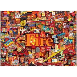 Cobble Hill (80173) - Shelley Davies: "Fire" - 1000 Teile Puzzle