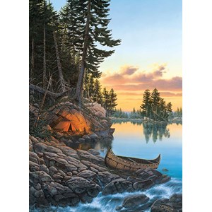 Cobble Hill (80179) - Derk Hansen: "Evening Glow" - 1000 Teile Puzzle