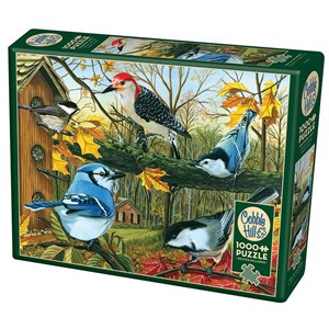 Cobble Hill (80053) - "Blue Jay And Friends" - 1000 Teile Puzzle