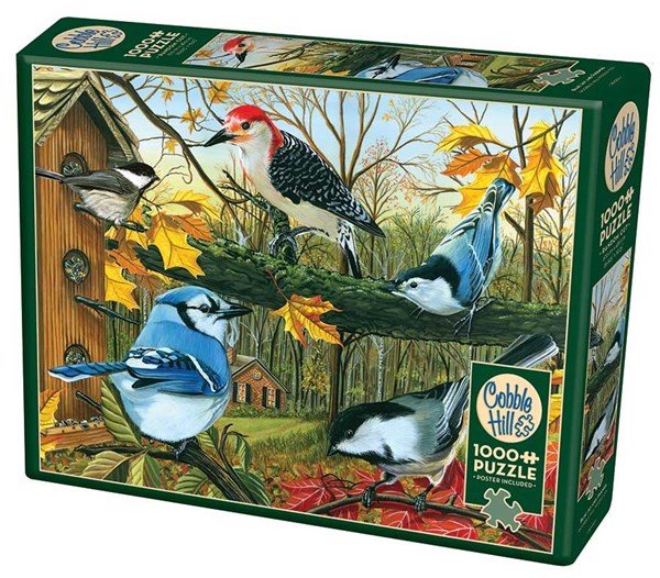 Cobble Hill (80053) - "Blue Jay And Friends" - 1000 Teile Puzzle