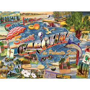SunsOut (70029) - "South Carolina" - 1000 Teile Puzzle
