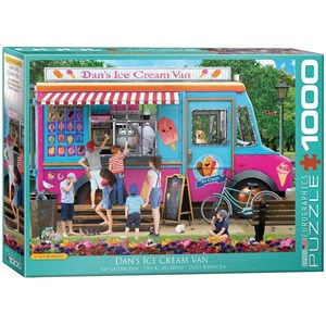 Eurographics (6000-5519) - Paul Normand: "Dan's Eiswagen" - 1000 Teile Puzzle