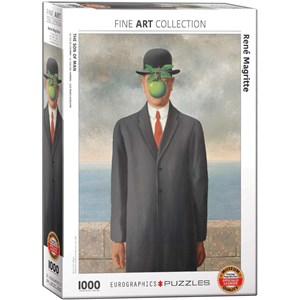 Eurographics (6000-5478) - Rene Magritte: "Der Menschensohn" - 1000 Teile Puzzle