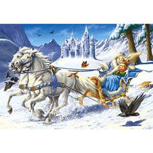 Castorland (B-12589) - "The Snow Queen" - 120 Teile Puzzle