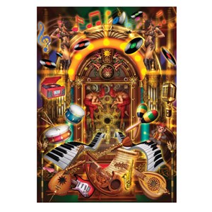 PuzzelMan (869) - Ciro Marchetti: "Juke Box" - 1000 Teile Puzzle