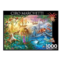 PuzzelMan (867) - Ciro Marchetti: "Shangri La" - 1000 Teile Puzzle