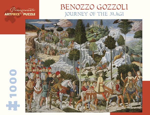 Pomegranate (aa1032) - Benozzo Gozzoli: "The Journey of the Magi" - 1000 Teile Puzzle