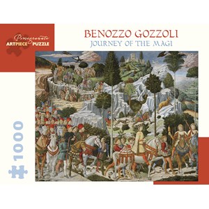 Pomegranate (aa1032) - Benozzo Gozzoli: "The Journey of the Magi" - 1000 Teile Puzzle