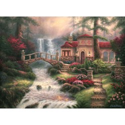 Grafika (02764) - Chuck Pinson: "Sierra River Falls" - 2000 Teile Puzzle