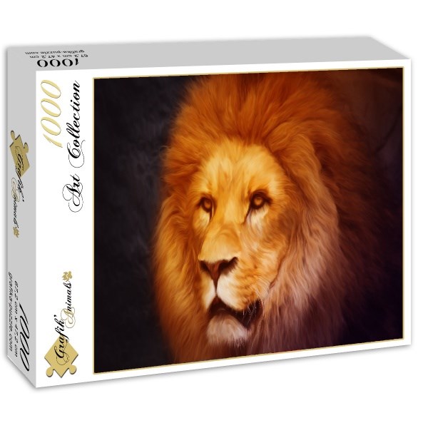 Grafika (01486) - "Löwe" - 1000 Teile Puzzle