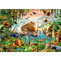 Bluebird Puzzle (70243) - Adrian Chesterman: "Noah's Ark" - 1000 Teile Puzzle