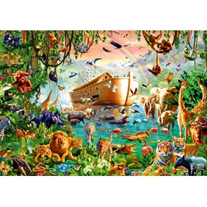Bluebird Puzzle (70243) - Adrian Chesterman: "Noah's Ark" - 1000 Teile Puzzle