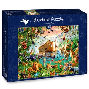 Bluebird Puzzle (70243) - Adrian Chesterman: "Noah's Ark" - 1000 Teile Puzzle