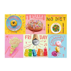 Trefl (10580) - "Sweet Week" - 1000 Teile Puzzle