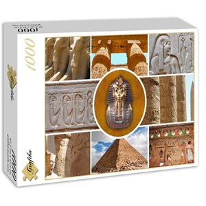 Grafika - "Collage, Egypt" - 1000 Teile Puzzle