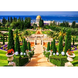 Bluebird Puzzle (70265) - Adrian Chesterman: "Bahá'í gardens" - 1000 Teile Puzzle