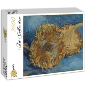 Grafika - Vincent van Gogh: "Sunflowers, 1887" - 2000 Teile Puzzle