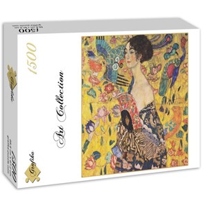 Grafika (00031) - Gustav Klimt: "Gustav Klimt, 1917-1918" - 1500 Teile Puzzle