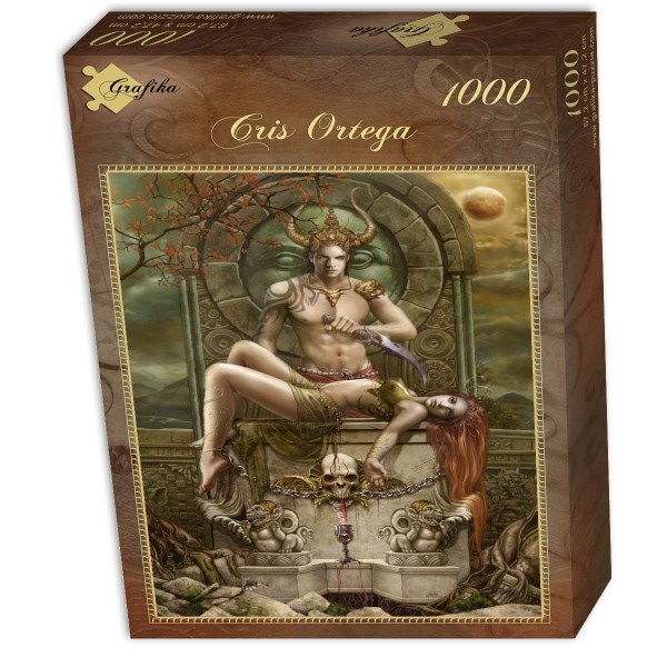 Grafika (01081) - Cris Ortega: "Lunar Eclipse" - 1000 Teile Puzzle