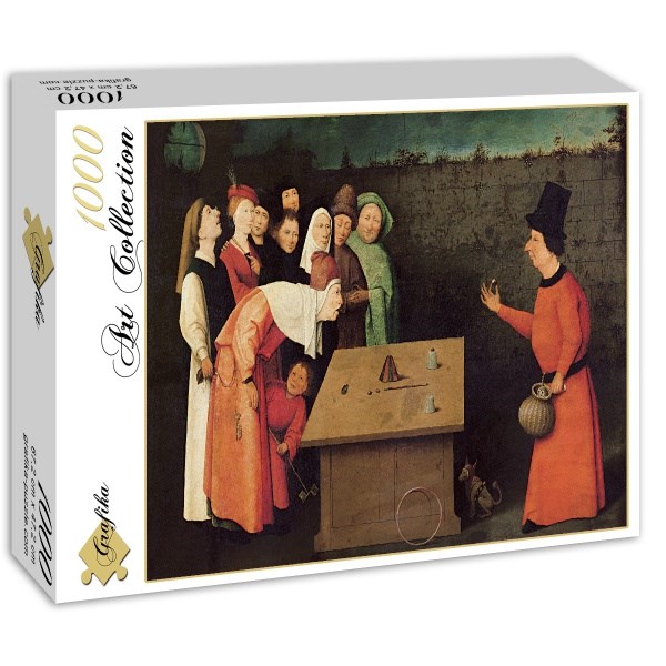 Grafika (01164) - Jerome Bosch: "Der Gaukler, 1502" - 1000 Teile Puzzle