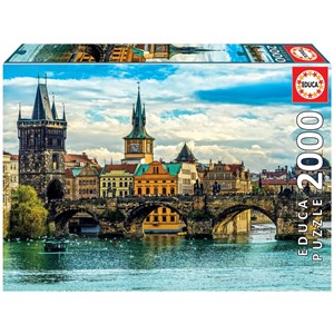 Educa (2000) - "Prague" - 2000 Teile Puzzle