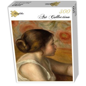 Grafika (01905) - Pierre-Auguste Renoir: "Head of a Young Girl, 1890" - 300 Teile Puzzle