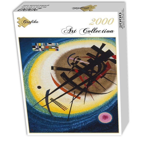 Grafika (00633) - Vassily Kandinsky: "In the Bright Oval, 1925" - 2000 Teile Puzzle