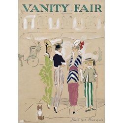 Grafika (00604) - "Vanity Fair magazine, 1914" - 1000 Teile Puzzle