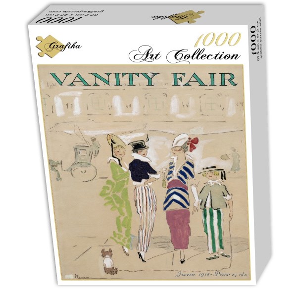 Grafika (00604) - "Vanity Fair magazine, 1914" - 1000 Teile Puzzle