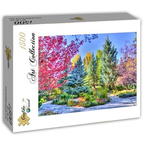Grafika (t-00852) - "Colorful Forest, Colorado, USA" - 1500 Teile Puzzle