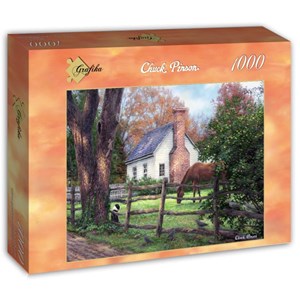 Grafika (t-00797) - Chuck Pinson: "Where Time Moves Slower" - 1000 Teile Puzzle