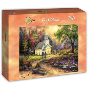 Grafika (t-00806) - Chuck Pinson: "Strength Along the Journey" - 500 Teile Puzzle
