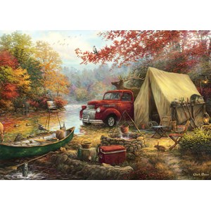Grafika (t-00777) - Chuck Pinson: "Share the Outdoors" - 1000 Teile Puzzle