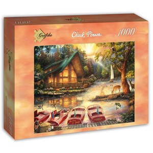 Grafika (t-00781) - Chuck Pinson: "Seize the Day" - 1000 Teile Puzzle