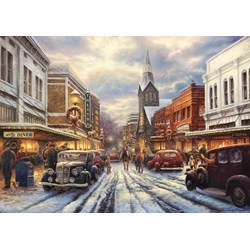 Grafika (t-00809) - Chuck Pinson: "The Warmth of Small Town Living" - 1000 Teile Puzzle
