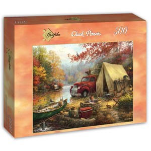 Grafika (t-00778) - Chuck Pinson: "Share the Outdoors" - 500 Teile Puzzle