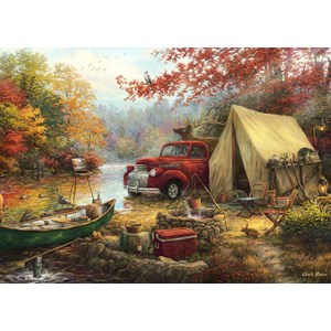 Grafika (t-00778) - Chuck Pinson: "Share the Outdoors" - 500 Teile Puzzle