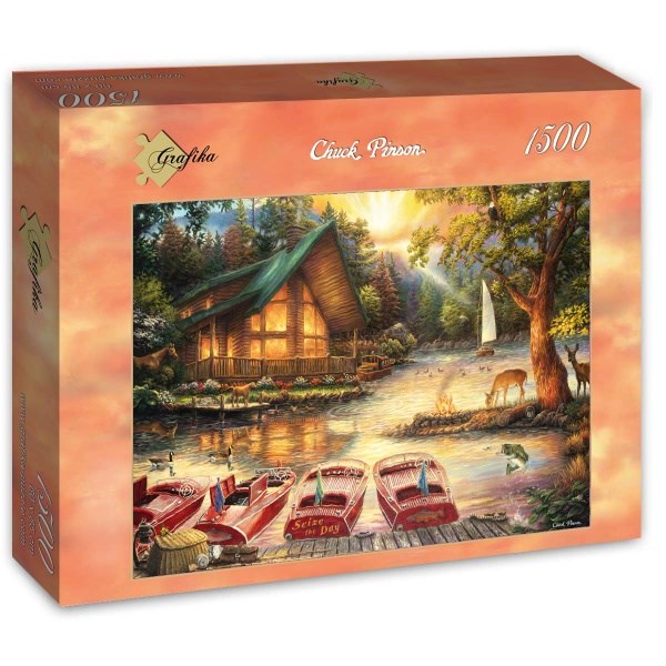 Grafika (t-00780) - Chuck Pinson: "Seize the Day" - 1500 Teile Puzzle